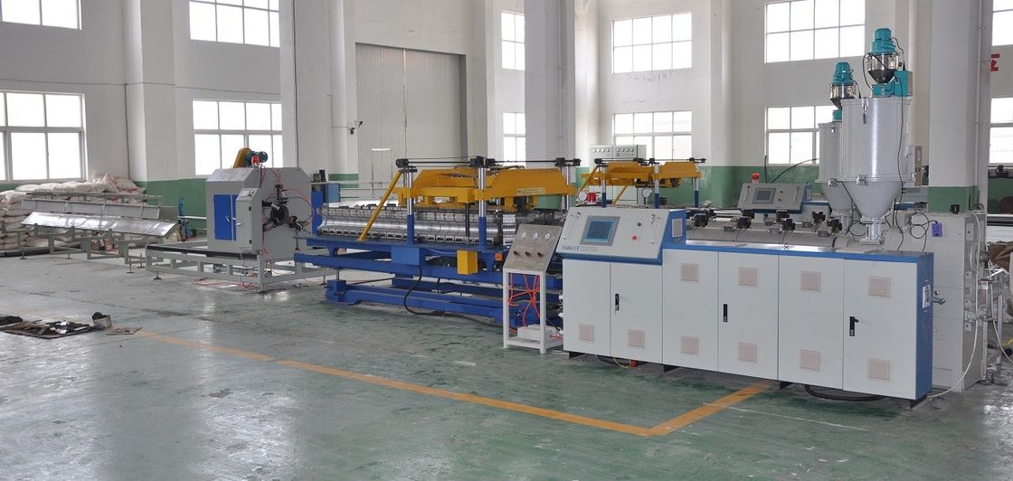 Jalur Produksi Pipa HDPE / DWC / PP SBG-250 Double Wall Corrugated Pipe Machinery