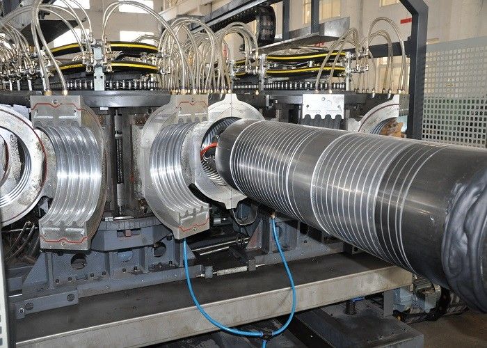 SBG-600 High Speed ​​DWC Pipe Line / Double Wall Corrugated Pipe Extrusion Line