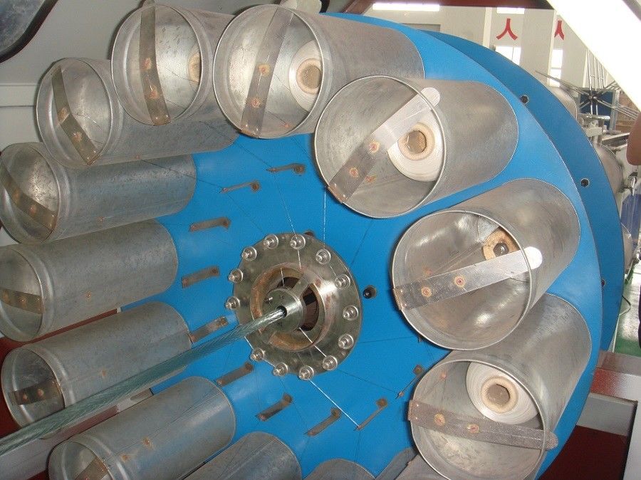 PVC Fiber Enhancing Hose Extrusion Line / Corrugated PVC Pipe Line Produksi