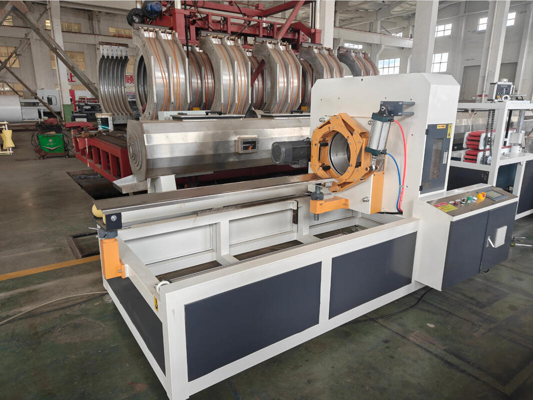 Electrical Pipe Equipment Spiral Pipe Production Line Featuring Winding Machine 100m roll Capable of Handling Various Pipe Sizes