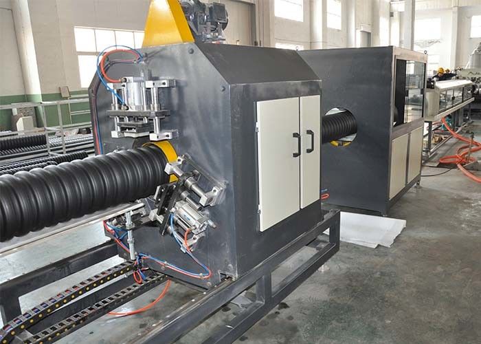 Jalur Produksi Pipa Bergelombang Dinding Tunggal PP PE ID 200mm