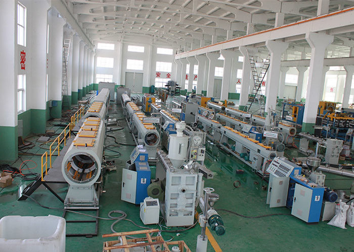 Mesin Pendingin Udara DWC Corrugated Pipe PVC Corrugated Pipe Extruder