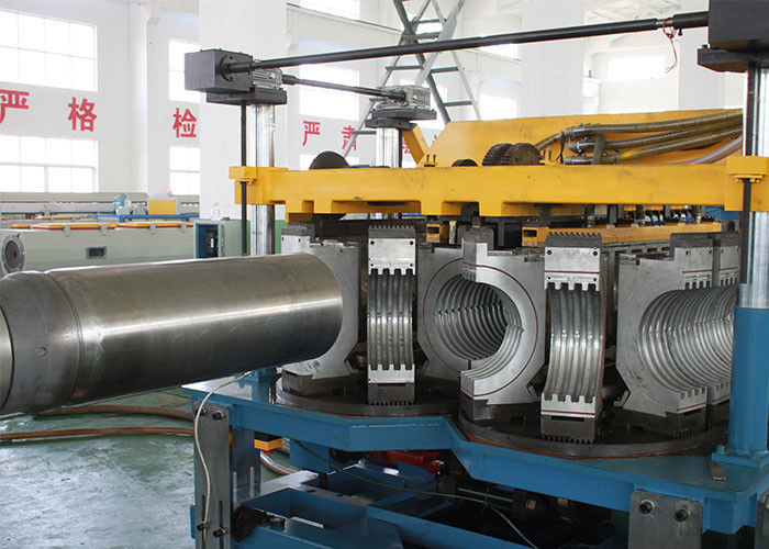 Mesin Pendingin Udara DWC Corrugated Pipe PVC Corrugated Pipe Extruder
