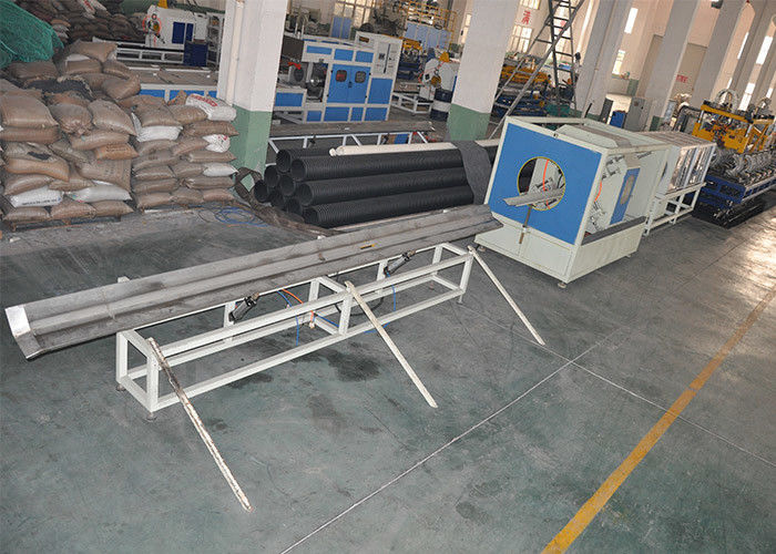 Kabel Meliputi Jalur Produksi Pipa PE Bergelombang 250mm 90KW