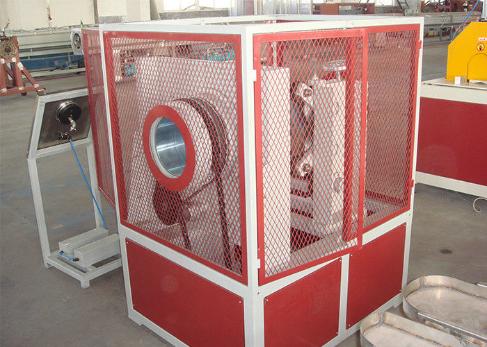 PP PVC PE Corrugated Threading Pipe Production Equipment 300-400kg / jam
