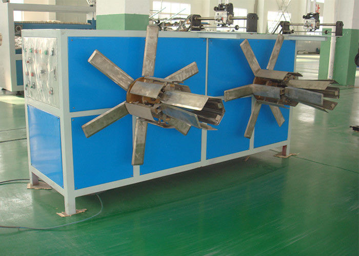 25mm Diameter PVC PP Dinding Tunggal Jalur Ekstrusi Pipa Bergelombang Lini Produksi