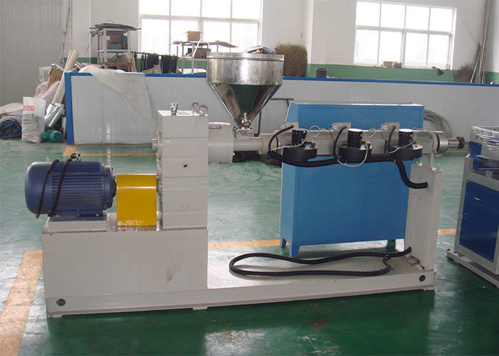 PVC / HDPE Double Wall Drainage Tube Pabrik Pembuatan Extruder Pipa Bergelombang