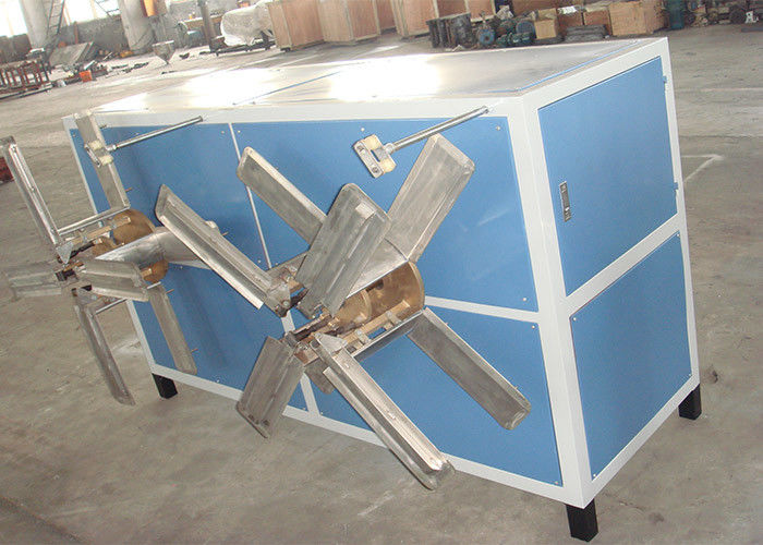 PE PP PVC Single Wall Corrugated Pipe Extrusion Line Kecepatan Standar