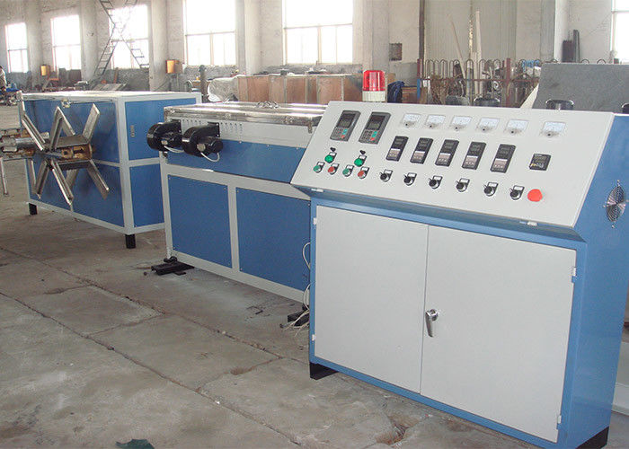 PE PP PVC Single Wall Corrugated Pipe Extrusion Line Kecepatan Standar