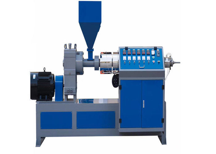 Plastik 9-32mm Single Wall Corrugated Pipe Extrusion Line Tube Hose Making Machine