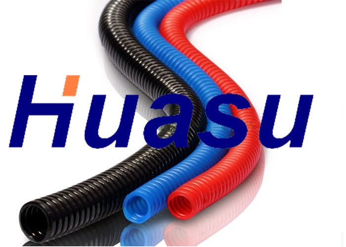 Mesin Pipa Bergelombang Dinding Tunggal PE Untuk Kabel Dan Jalur Ekstrusi Pipa Kabel