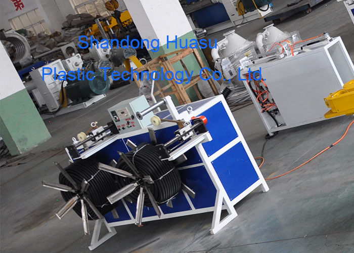 Mesin Pembuat Pipa Bergelombang Plastik 16-63mm Untuk Membuat Pipa Bergelombang Dinding Tunggal