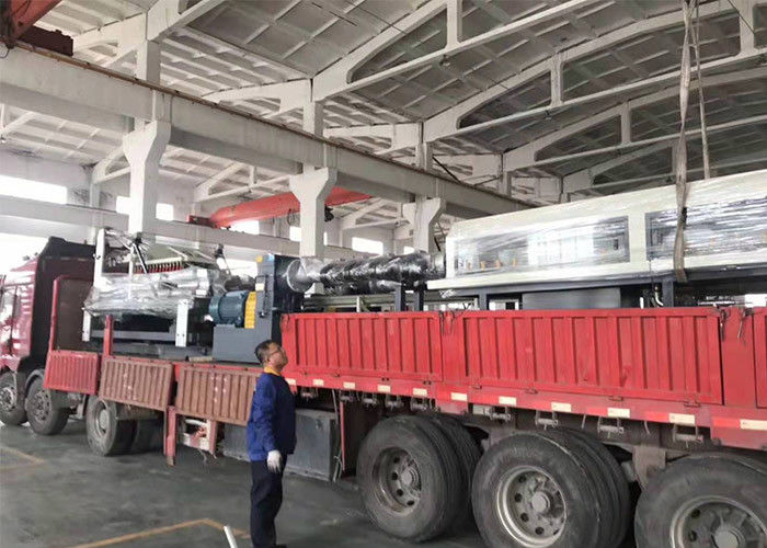 100-300 Mm HDPE Double Wall Corrugated Pipe Machine Mesin Pipa Garis Ekstrusi