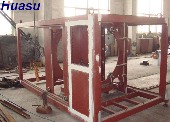 Dinding Struktural Berongga Ganda HDPE Spiral Winding Bergelombang / Mesin Ekstrusi Pipa Sewerage