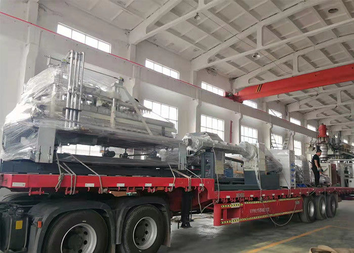 Mesin Pembuat Pipa HDPE / PP / PVC DWC / Garis Ekstrusi Pipa Bergelombang Dinding Ganda