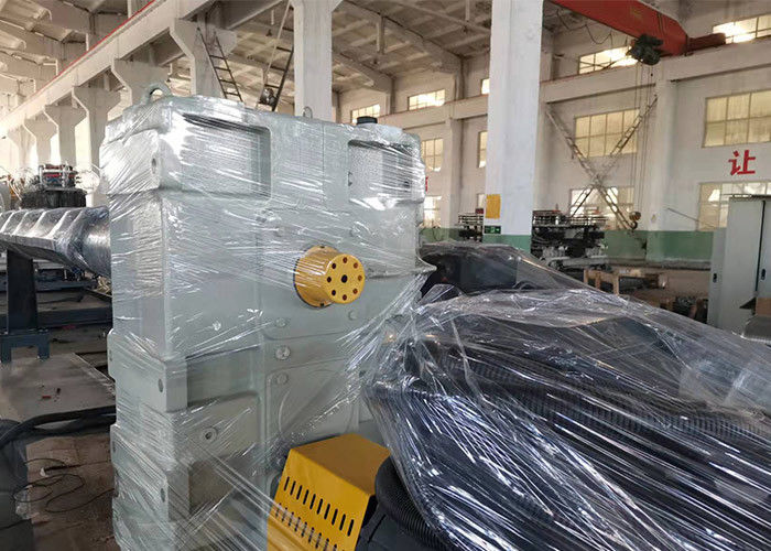 Jalur Ekstrusi Pipa PE DWC Semua Lini Produksi Membuat Pipa Bergelombang PE PP