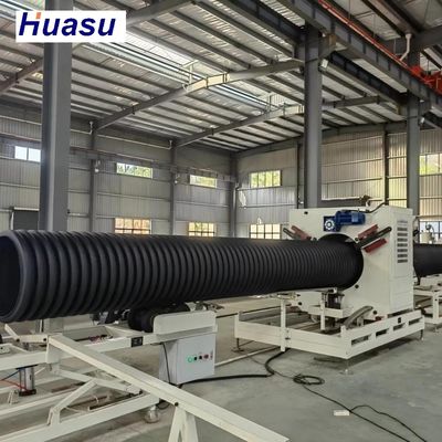 Double Wall Corrugated Pipe Extrusion Line for PVC PE MPP PA HDPE