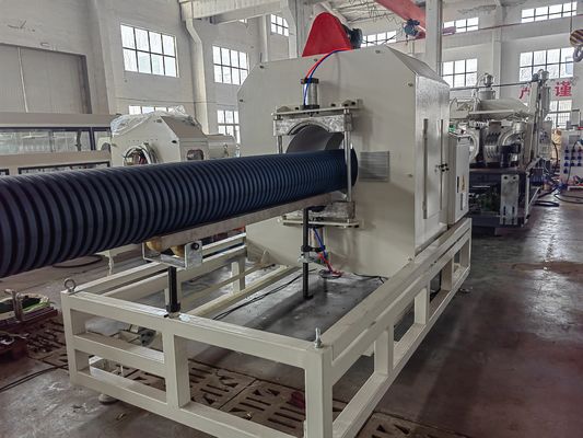 HDPE Double Wall Corrugated Pipe Extrusion Line with Siemens Controls