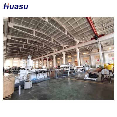 Automatic And Computerized HDPE Pipe Extrusion Line With PLC Control And Air Water Cooling For Corrugated Pipe Production