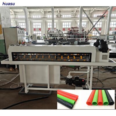 Single Wall Corrugated Pipe Extrusion Line with PLC Remote Control and Siemens Schneider Electrics for Durable Pipe Manufacturing