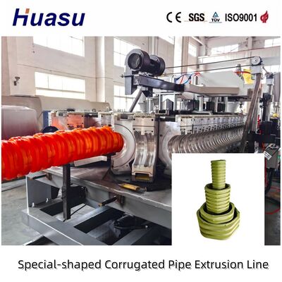 Large Diameter Irregular Plastic Corrugated Pipe Municipal Wastewater Drainage Tube