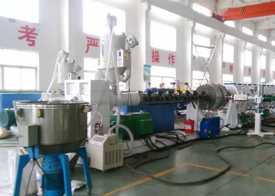 Solid Wall Dia 630mm HDPE Pipe Extrusion Line For Rainwater Drainage