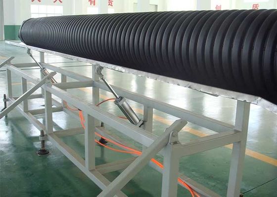 Plastic PVC PP PE Corrugated Pipe Extrusion Machine 65mm With Wash Wall Lamp
