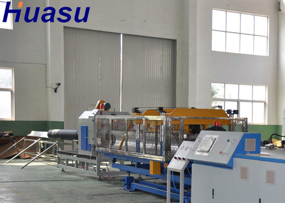 Fan Cooling Hdpe Pipe Extruder DWC Pipe Extrusion Line